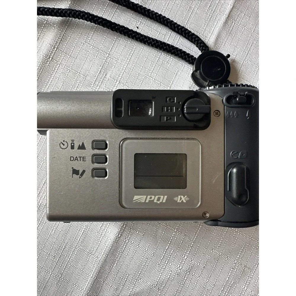 Pentax Efina PQI-IX Point & Shoot APS‎ Film Camera with case, NOT TESTED